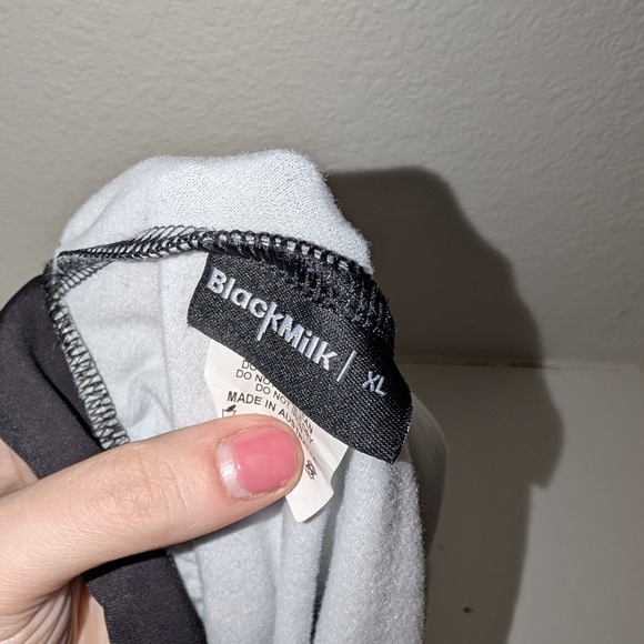 Blackmilk Tartan Neon Pocket Midi Skirt - Picture 3 of 3